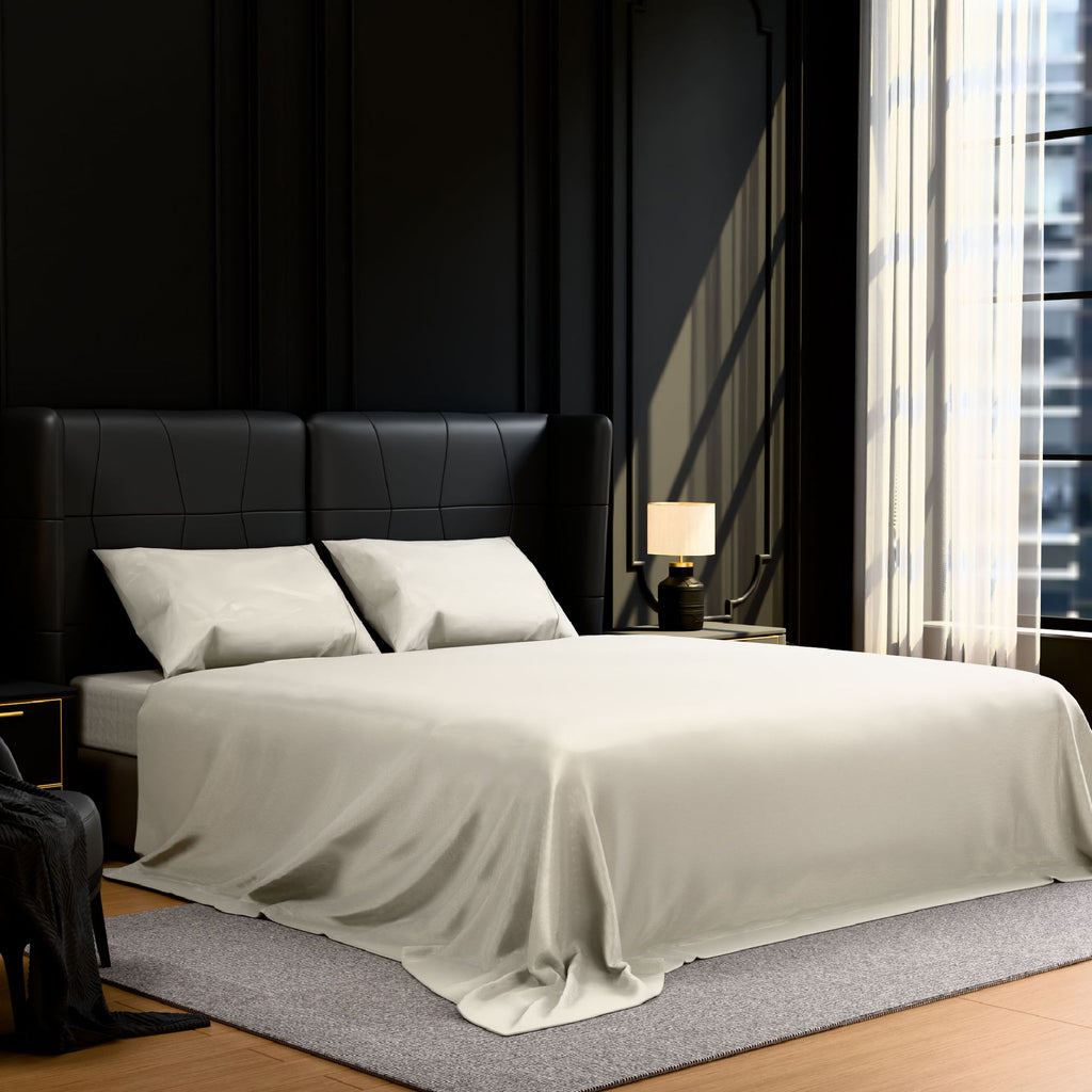 Brushed Microfiber Full Bed Sheet Set – Ultra-Soft & Fade Resistant 4-Piece