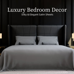 Ultra-Soft Brushed Microfiber King Bed Sheet Set – 4 Piece with Deep Pocket