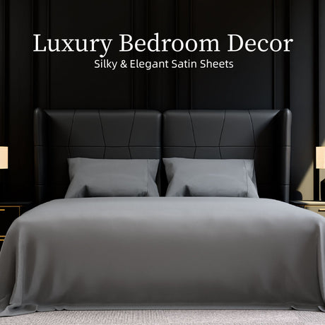 Ultra-Soft Brushed Microfiber King Bed Sheet Set – 4 Piece with Deep Pocket