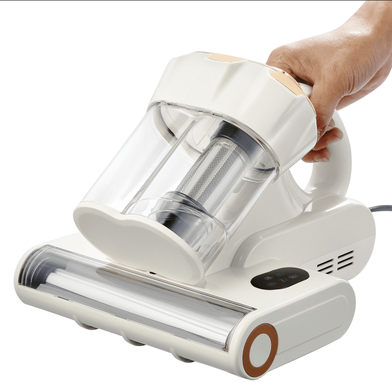 Handheld Bedding Vacuum with Dual Collection Bins