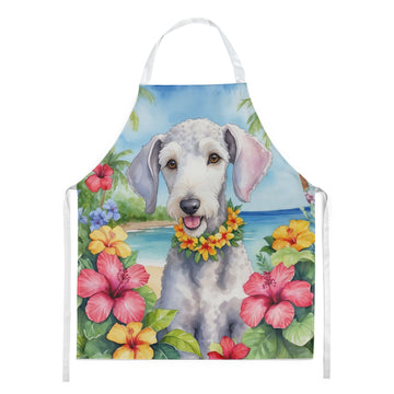 Vibrant Luau Apron for Cooking, Baking, Barbecuing & Gardening