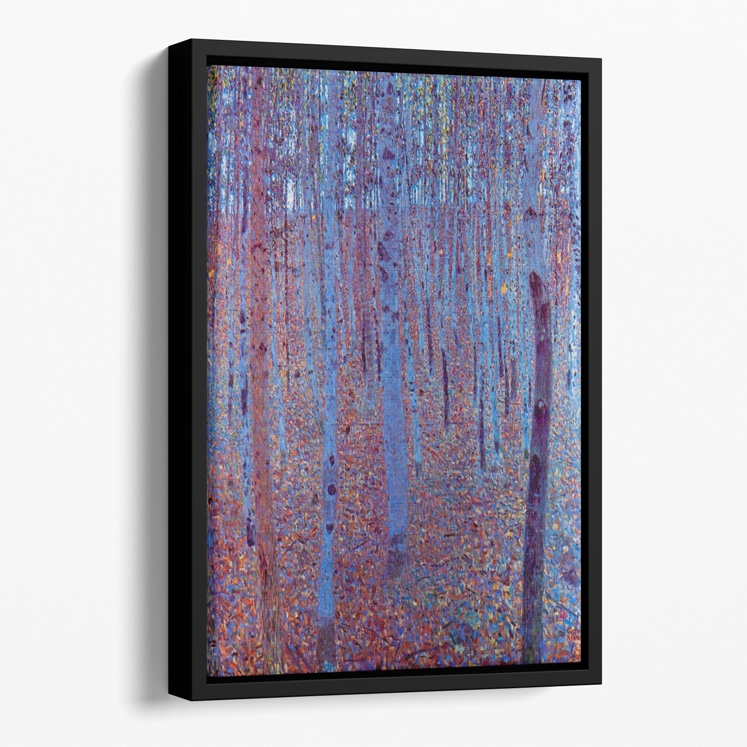 Beech Forest by Klimt Floating Framed Canvas Art