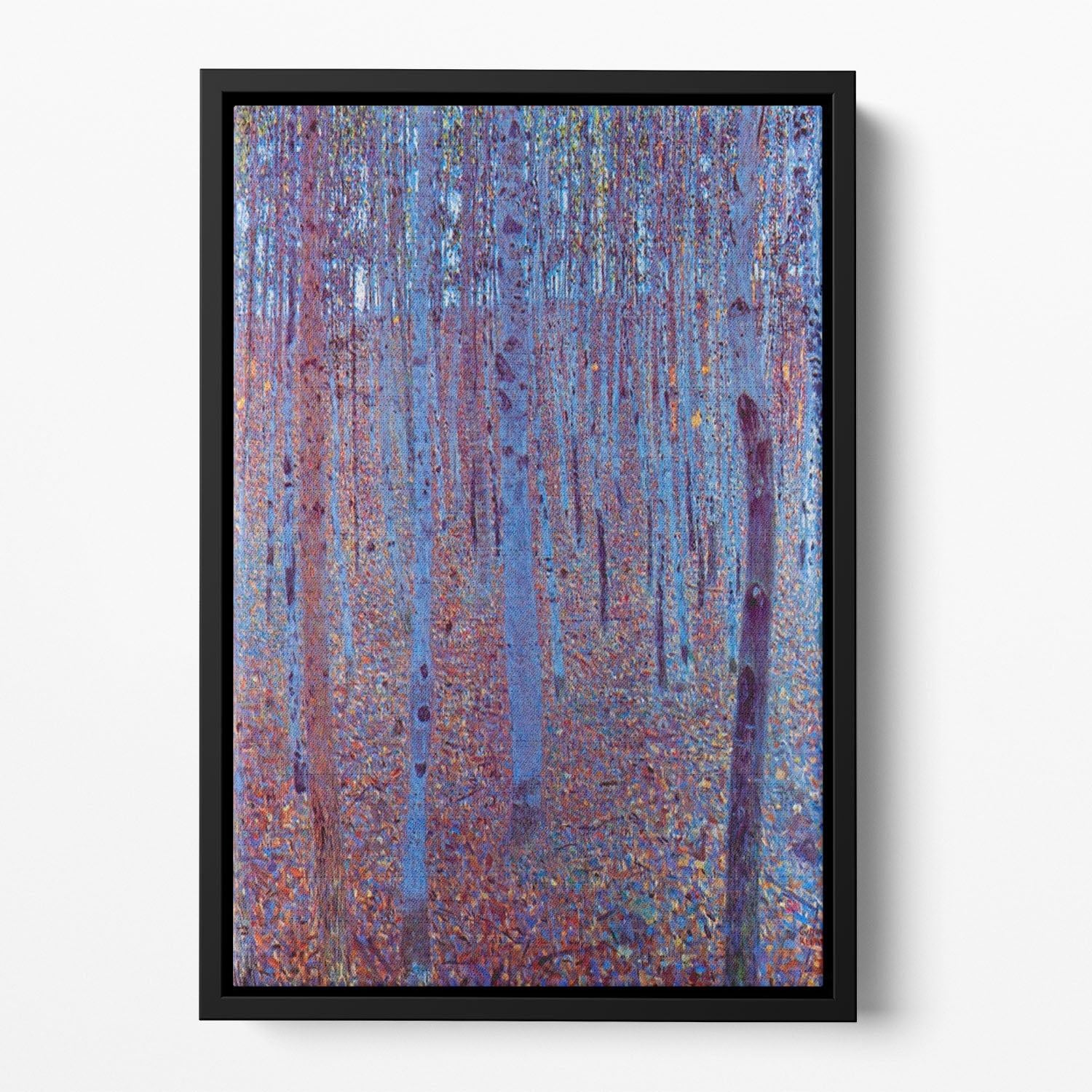 Beech Forest by Klimt Floating Framed Canvas Art