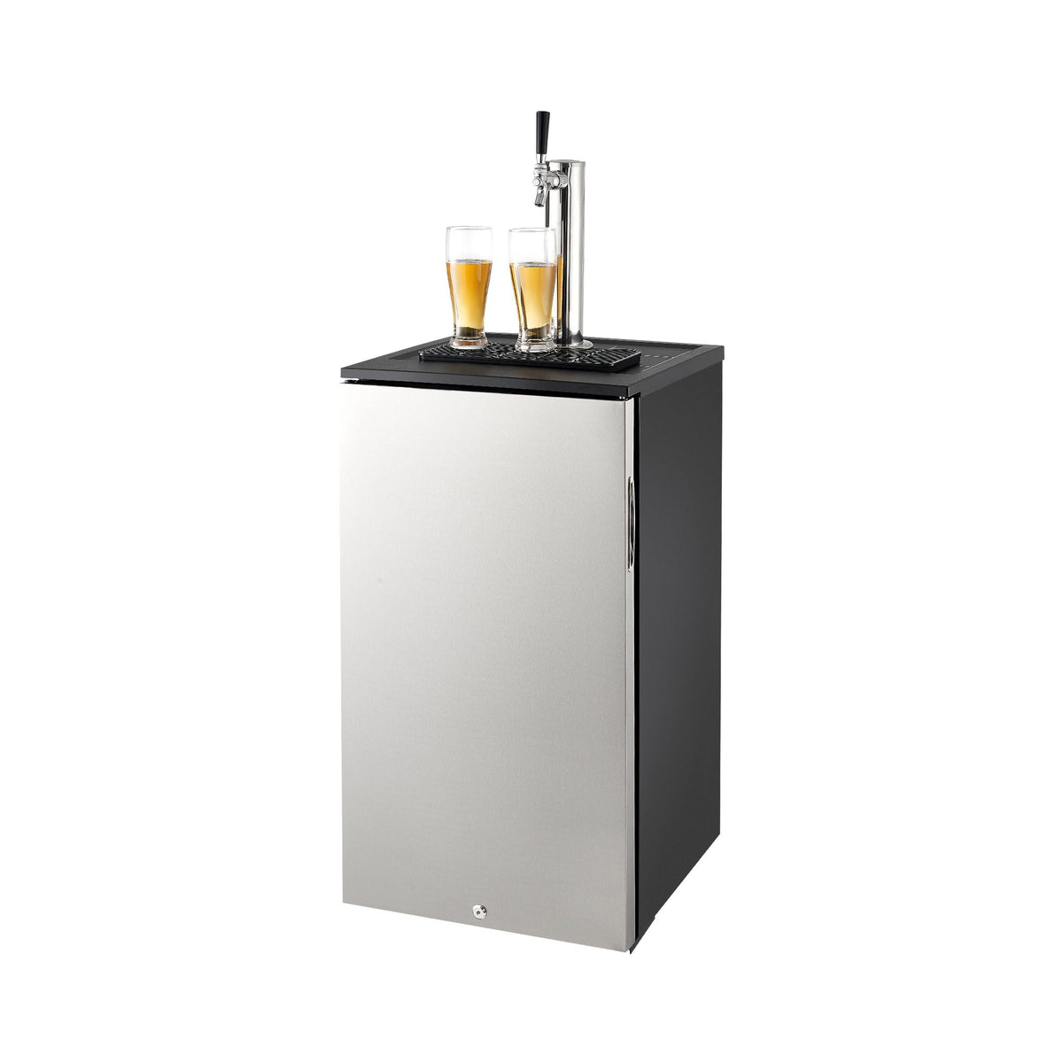 Commercial Draft Beer Kegerator – Single Tap, Holds 1 Sixth Keg