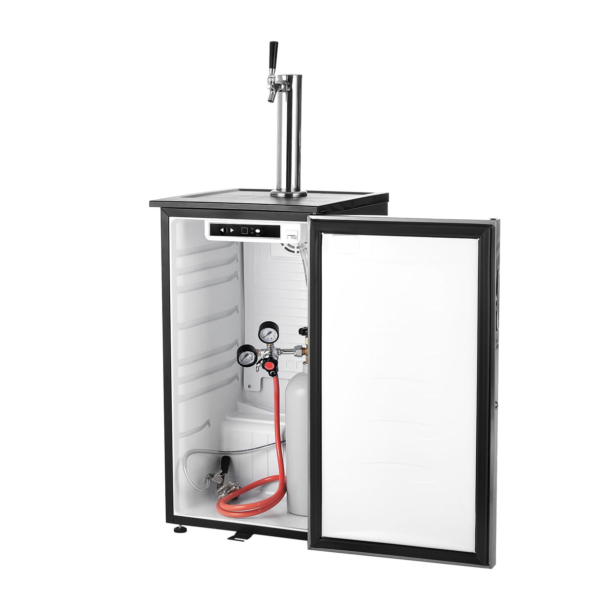 Commercial Draft Beer Kegerator – Single Tap, Holds 1 Sixth Keg
