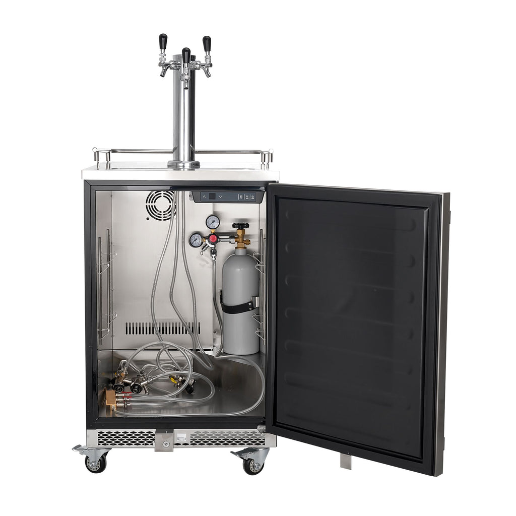 VEVOR Triple-Tap Commercial Draft Beer Kegerator