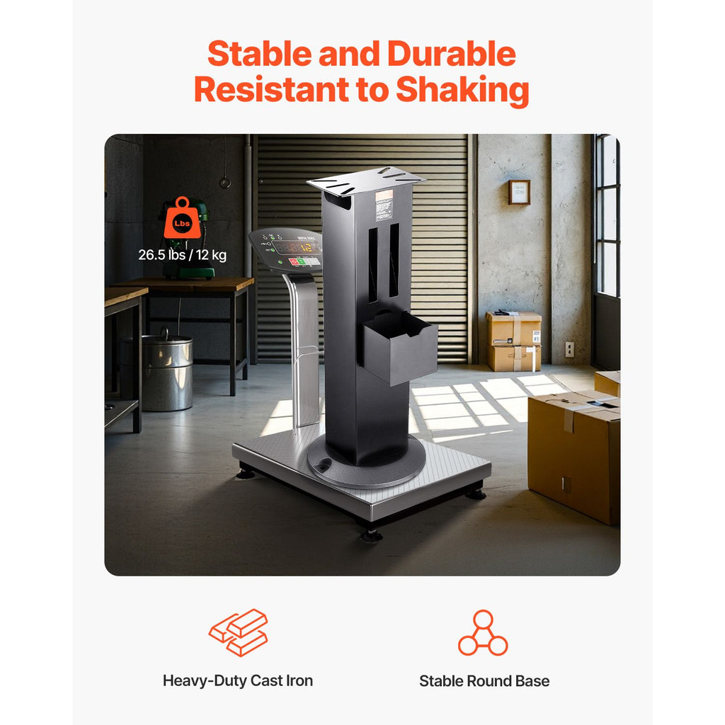 Bench Grinder Floor Stand with Wheel Storage