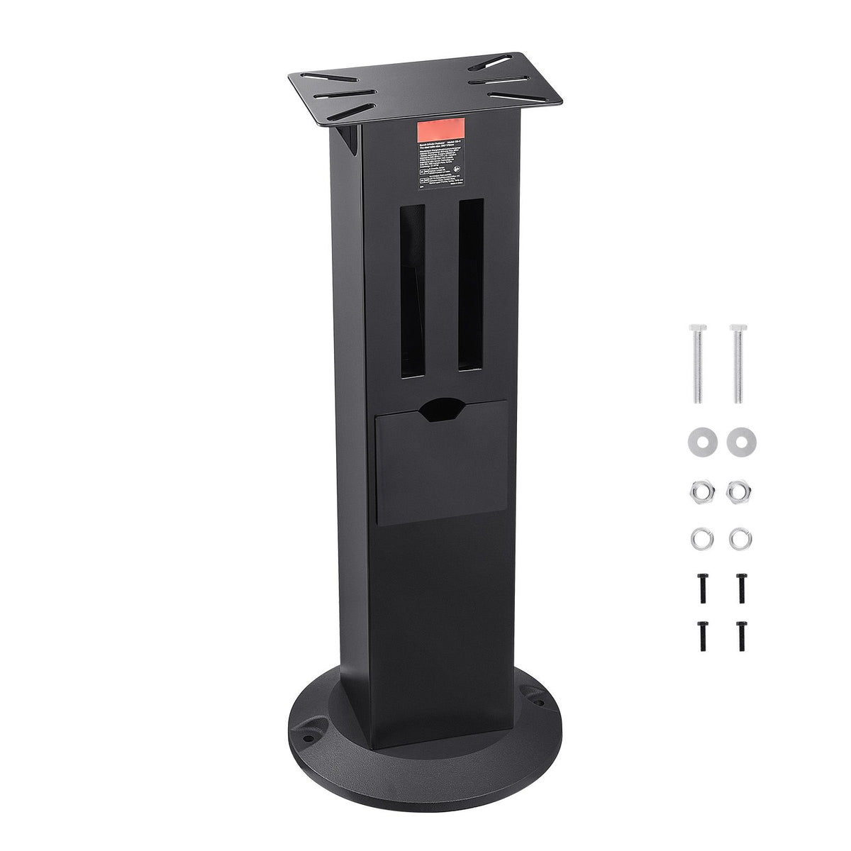 Bench Grinder Floor Stand with Wheel Storage
