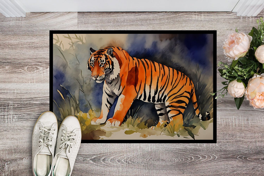 Bengal Tiger Artwork Indoor and Outdoor Doormat