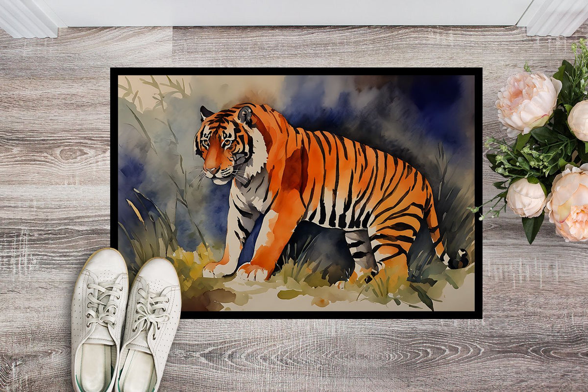 Bengal Tiger Artwork Indoor and Outdoor Doormat