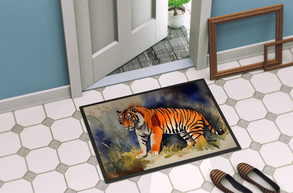 Bengal Tiger Artwork Indoor and Outdoor Doormat