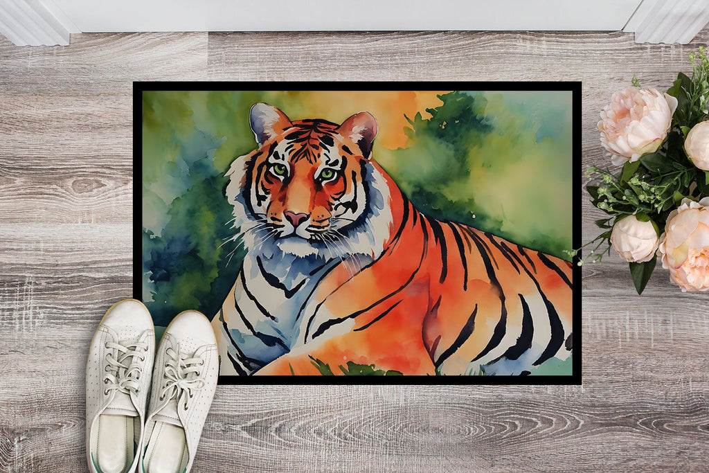 Bengal Tiger Artwork Indoor-Outdoor Doormat