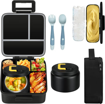 A Coordinated Bento Set for Meals on the Go