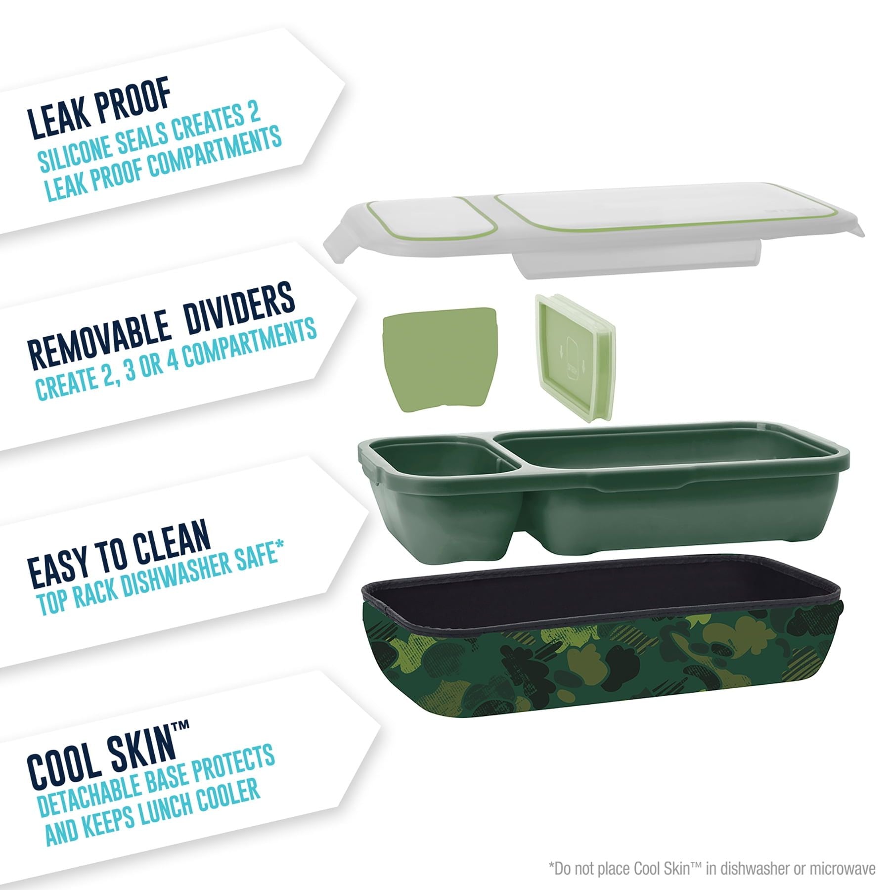 Bento Switch Up Lunch Box with Water Bottle