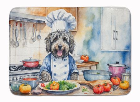 Bergamasco Sheepdog Chef Kitchen Mat