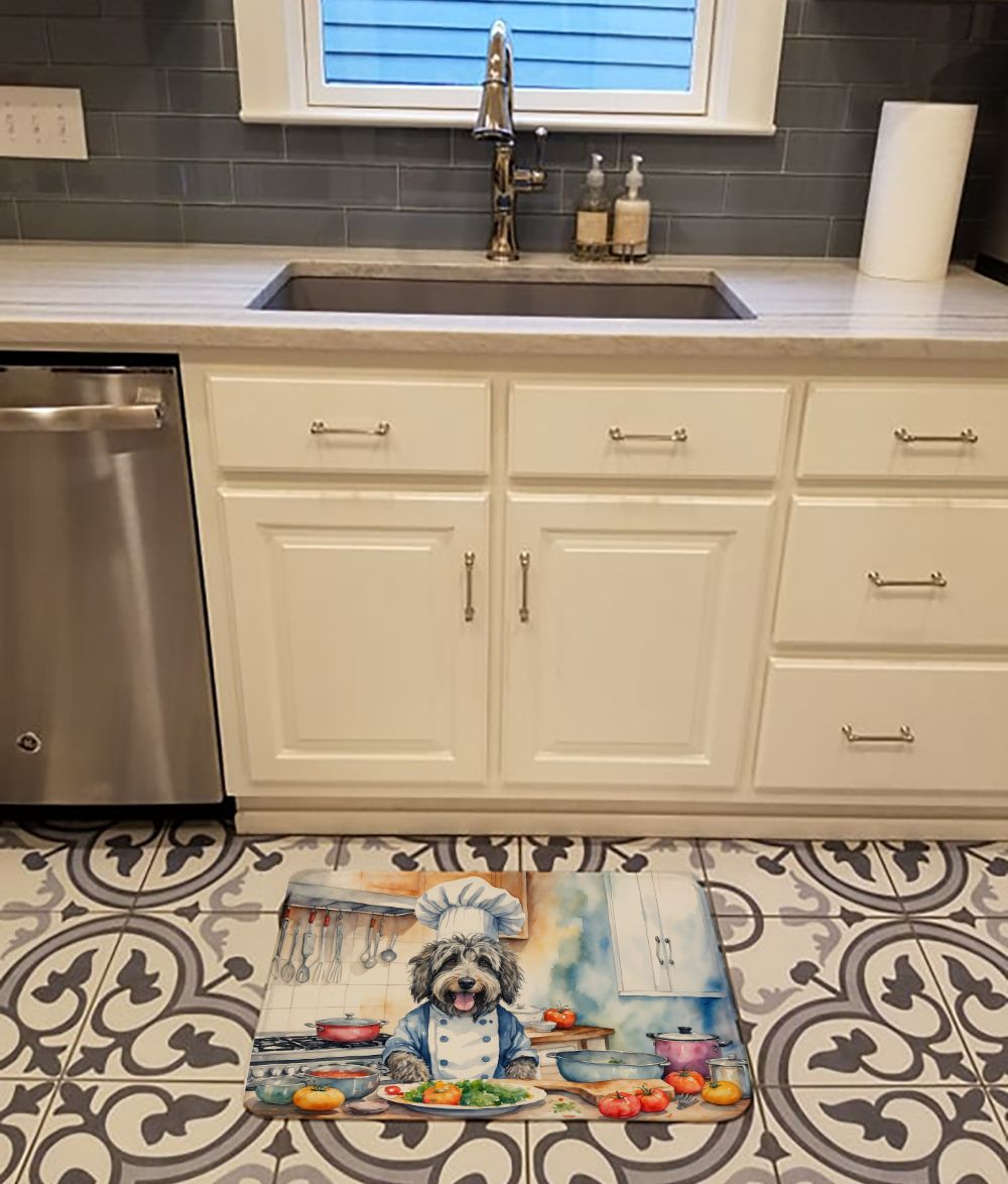 Bergamasco Sheepdog Chef Kitchen Mat