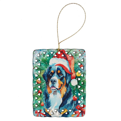 Bernese Mountain Dog Christmas Keepsake Ornament