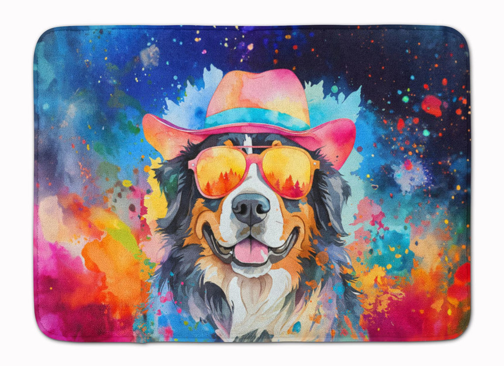 Bernese Mountain Dog Hippie Dawg Memory Foam Mat