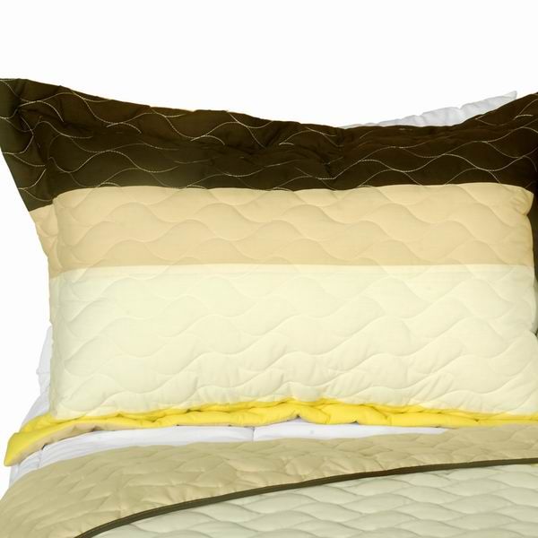Best Home Decoration Vermicelli Patchwork Quilt Set