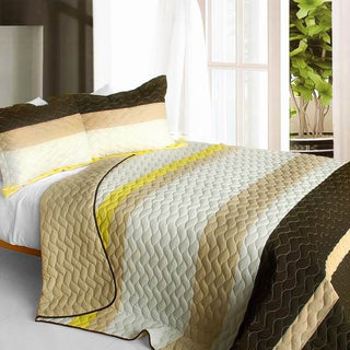 Best Home Decoration Vermicelli Patchwork Quilt Set