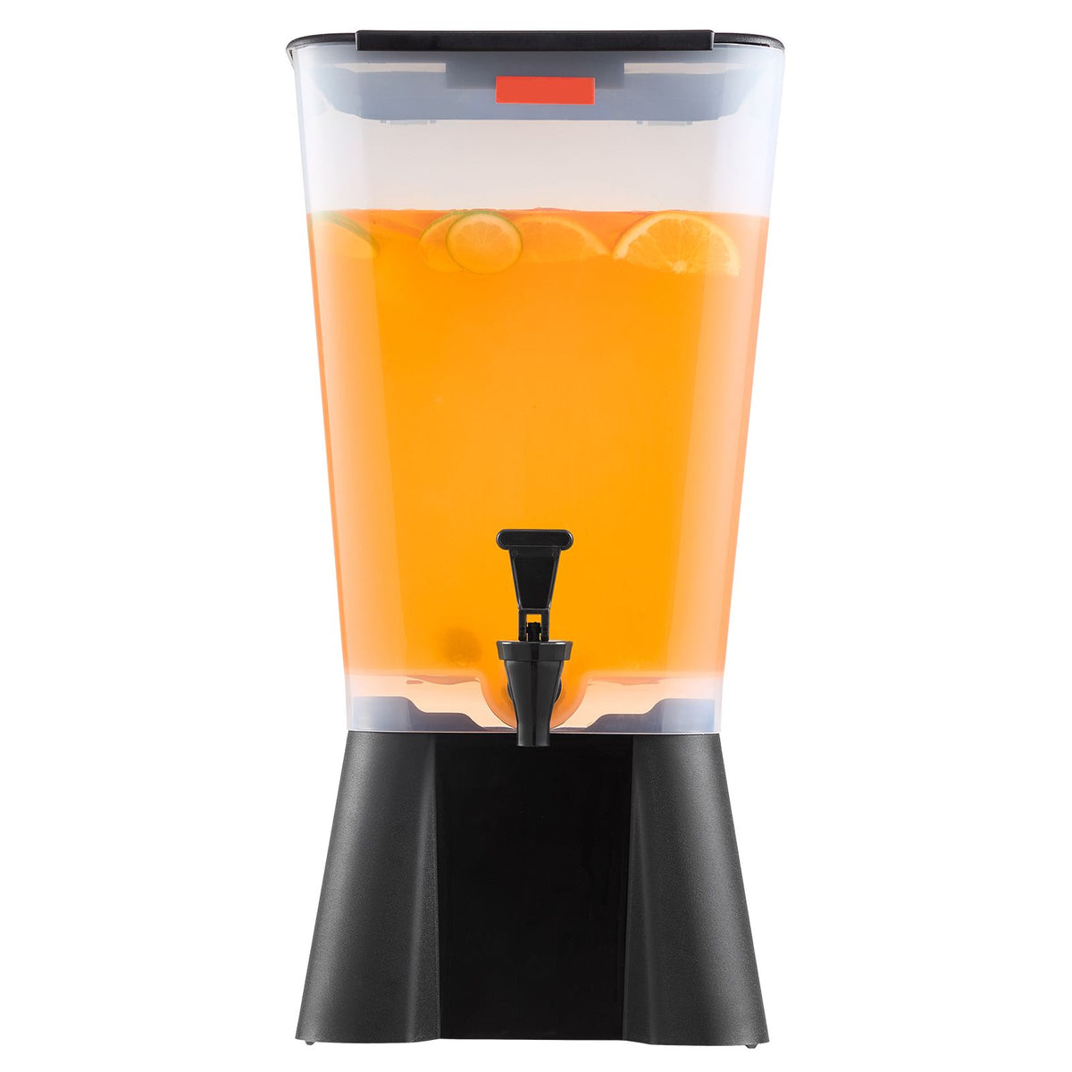 Clear Beverage Dispenser with Drip-Resistant Spigot