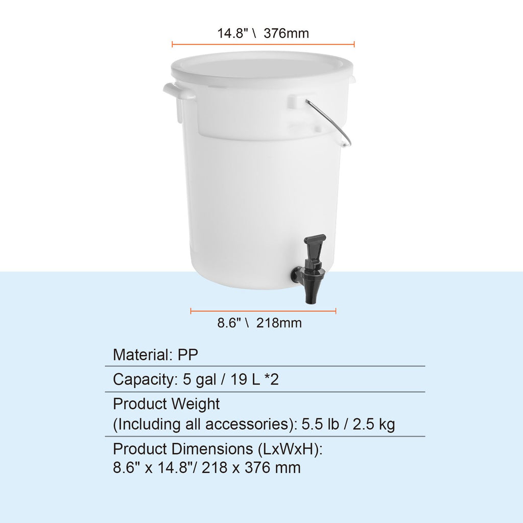 Beverage Dispenser with Non-Drip Spigot and Sealing Lid