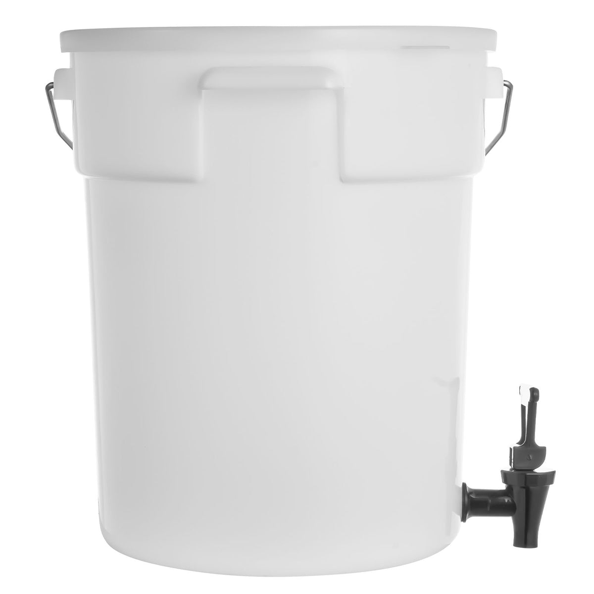 Beverage Dispenser with Non-Drip Spigot and Sealing Lid