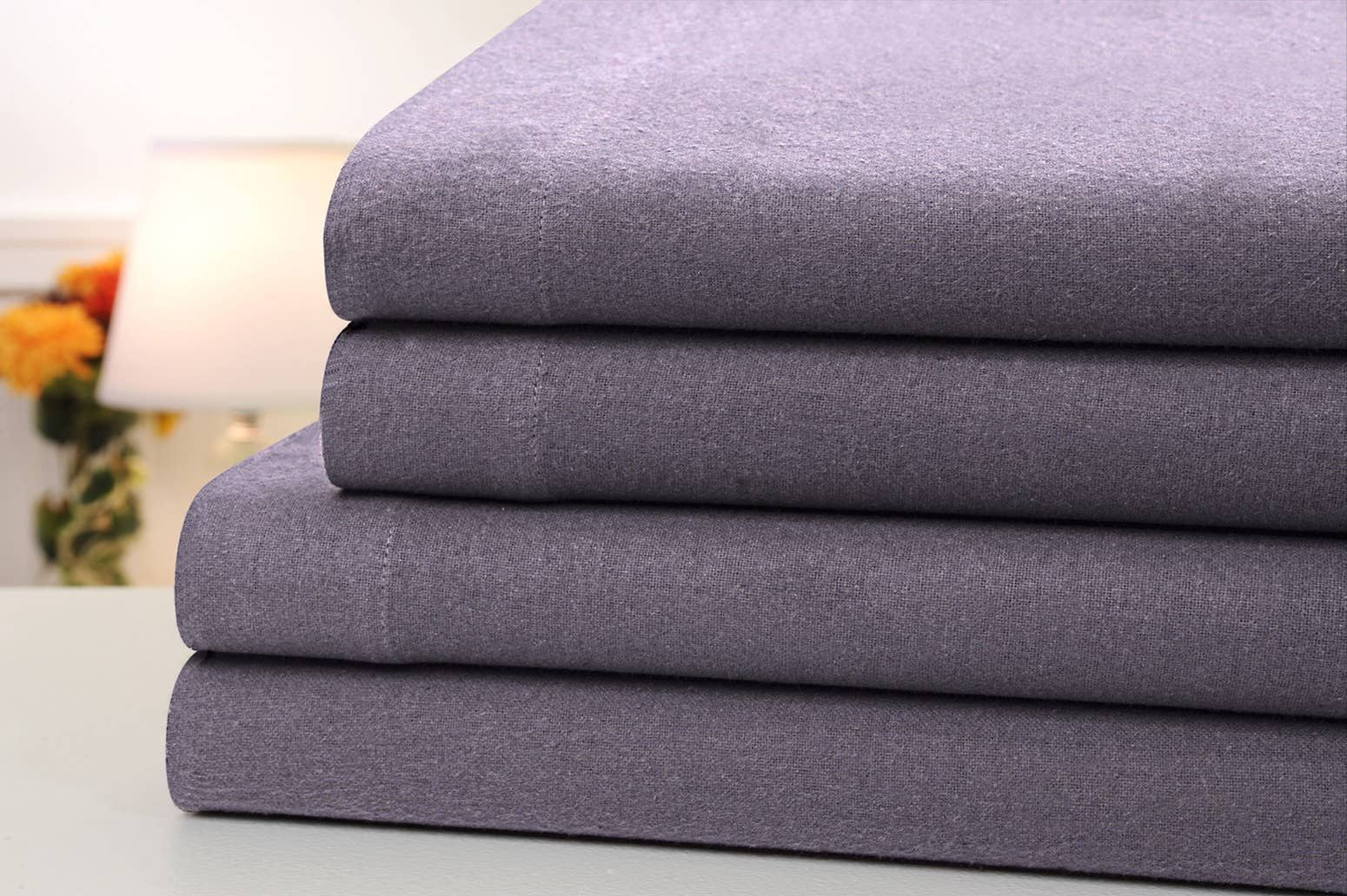 Brushed Flannel Sheet Set – Soft, Warm, Machine Washable