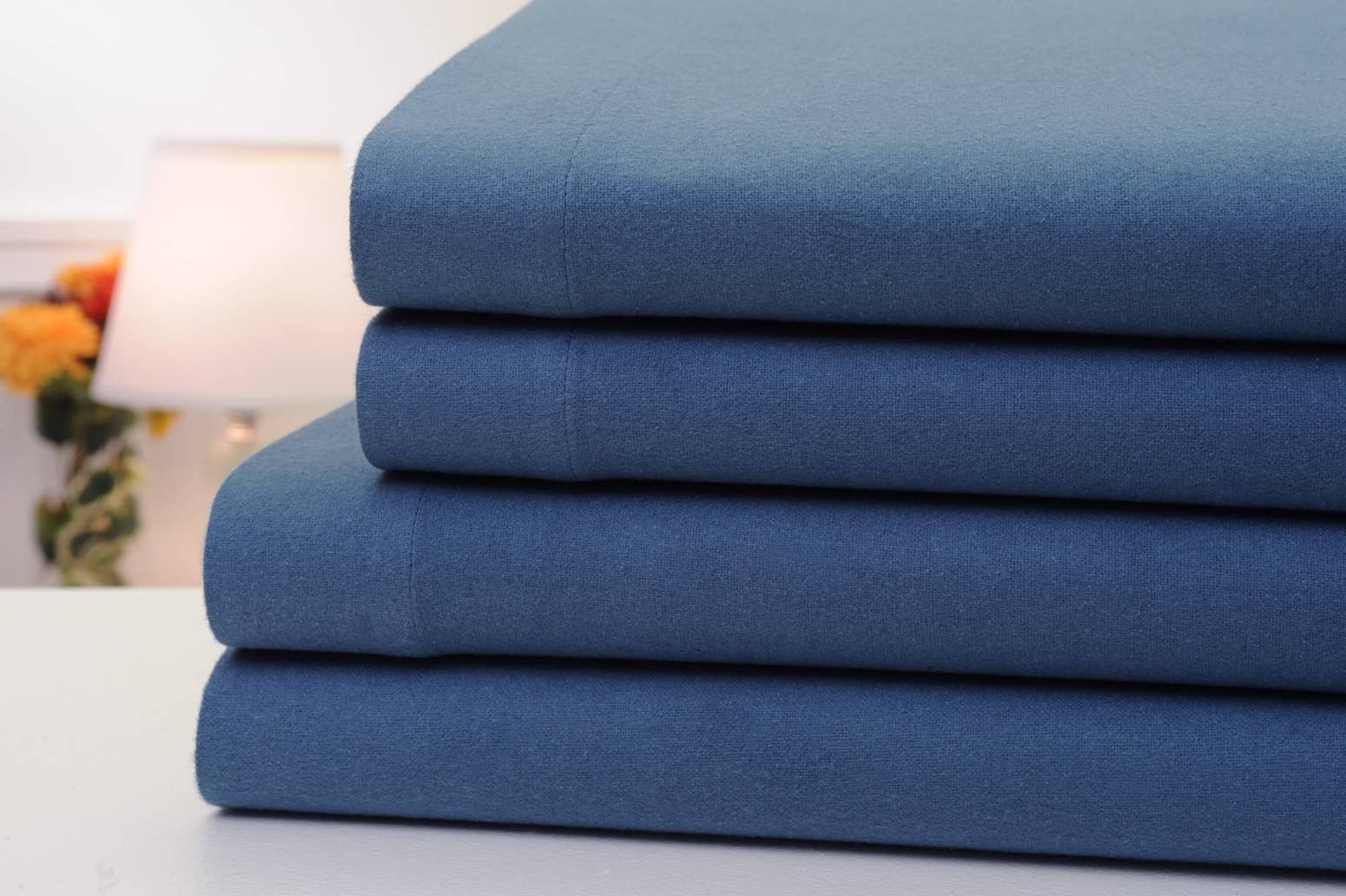 Brushed Flannel Sheet Set – Soft, Warm, Machine Washable