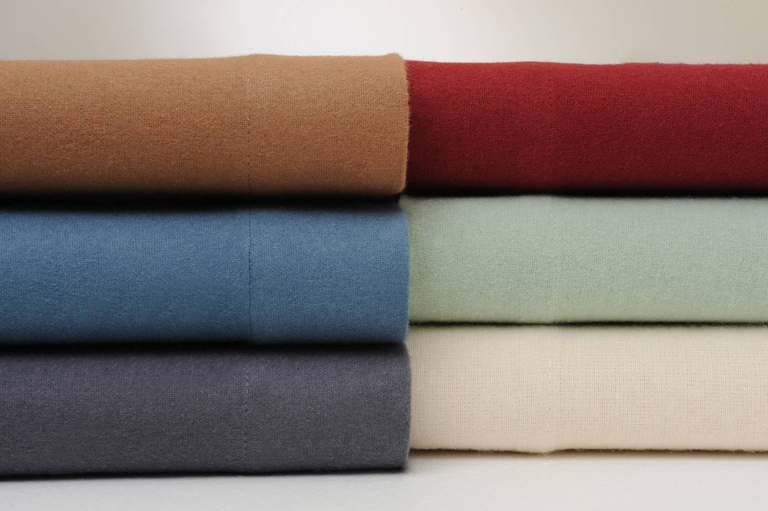 Brushed Flannel Sheet Set – Soft, Warm, Machine Washable - Twin / Grey