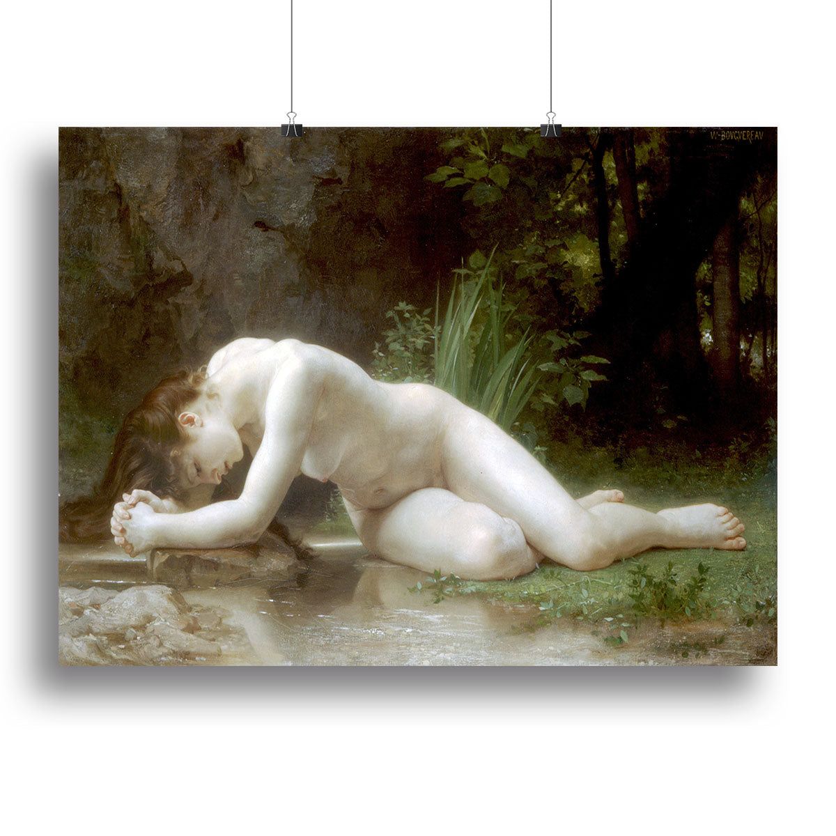 Biblis by Bouguereau Canvas Print or Poster