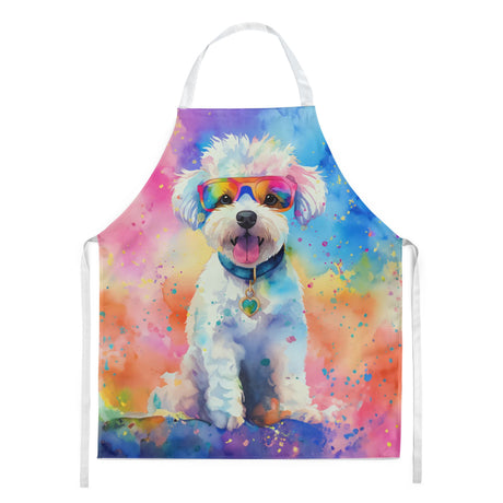 Bichon Frise Hippie Dawg Bib Apron