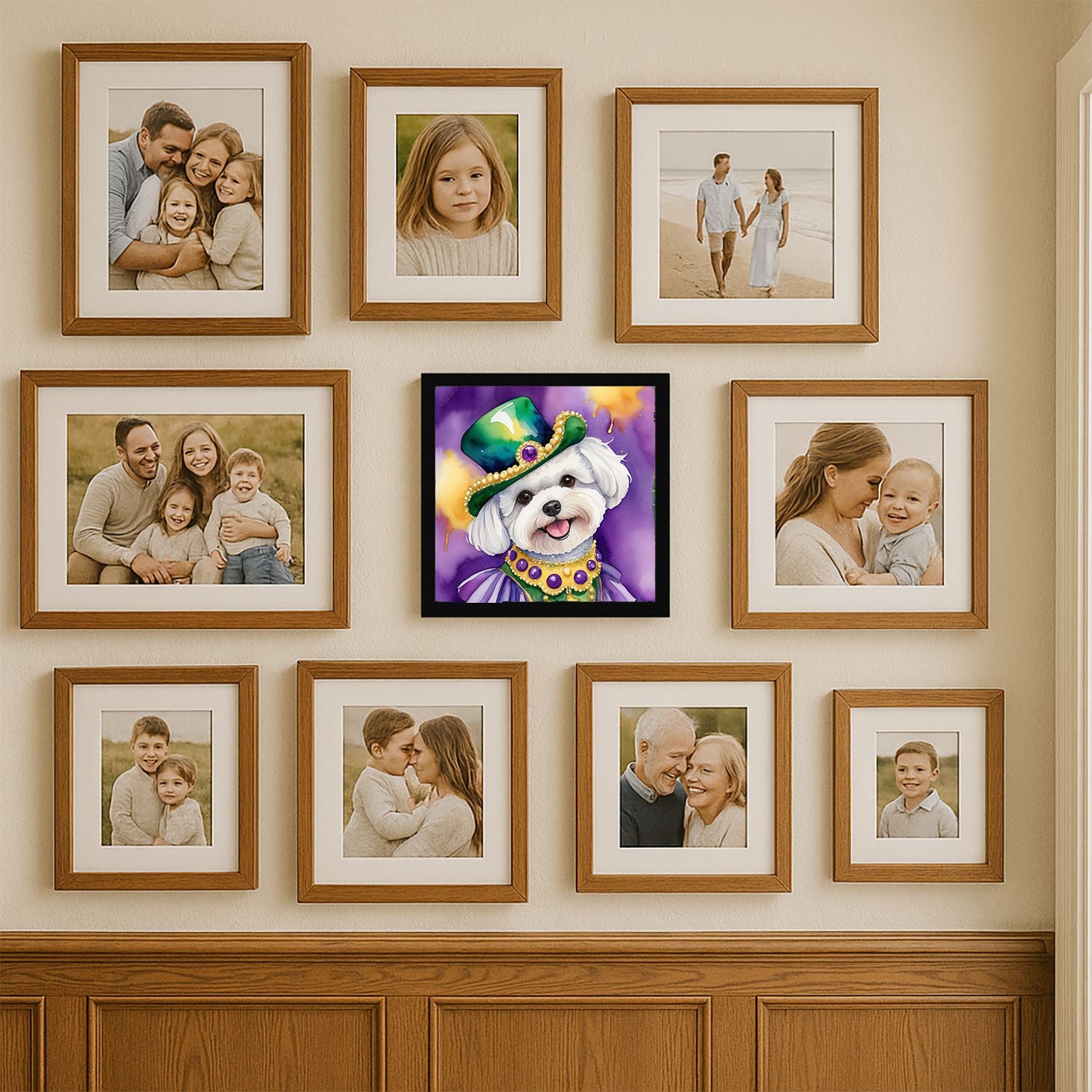 Framed Wall Art Print, Ready to Hang, Easy to Clean, Artist-Made