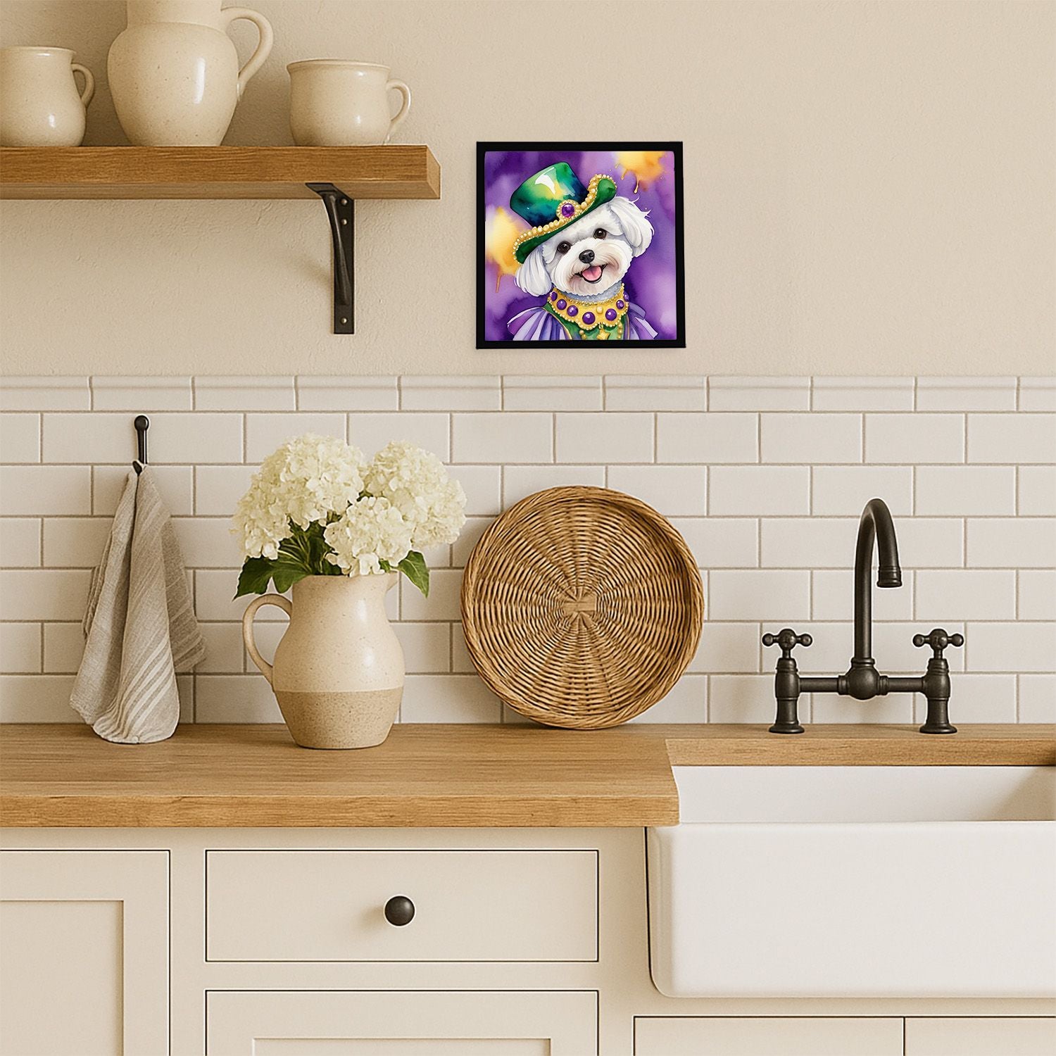 Framed Wall Art Print, Ready to Hang, Easy to Clean, Artist-Made