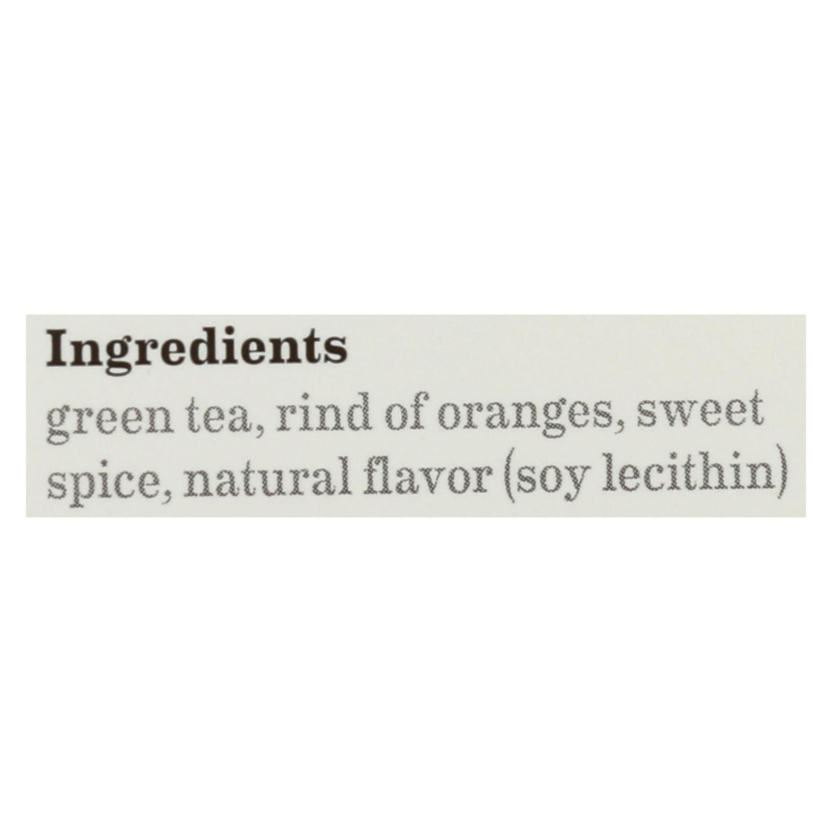 Bigelow Constant Comment Green Tea with Orange and Sweet Spice