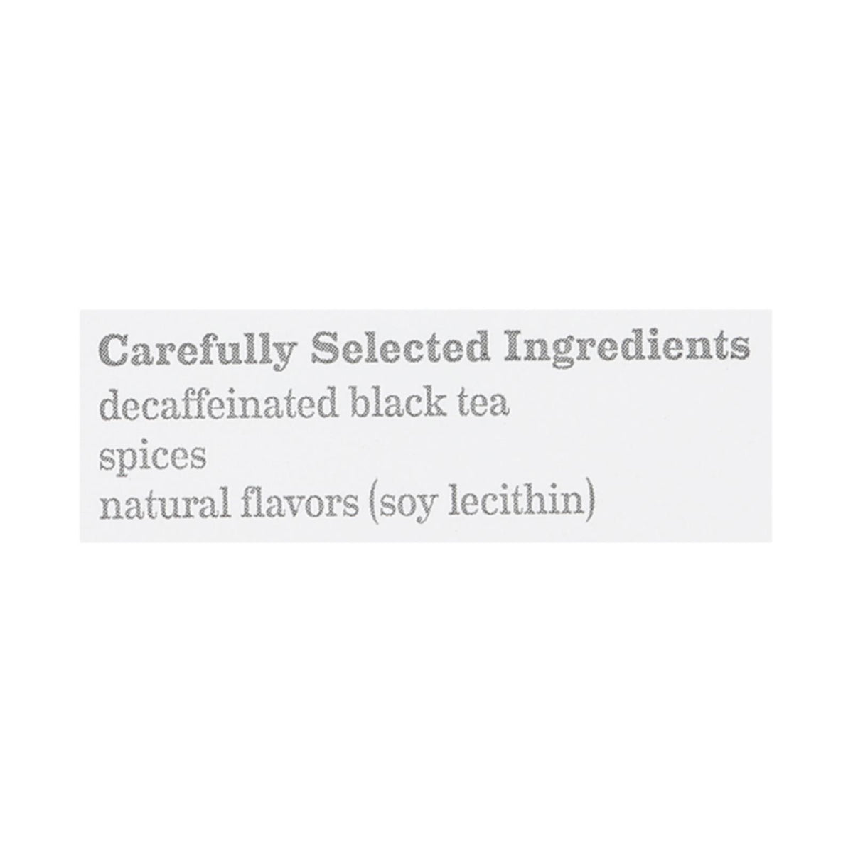Bigelow Decaf Chai Spiced Black Tea