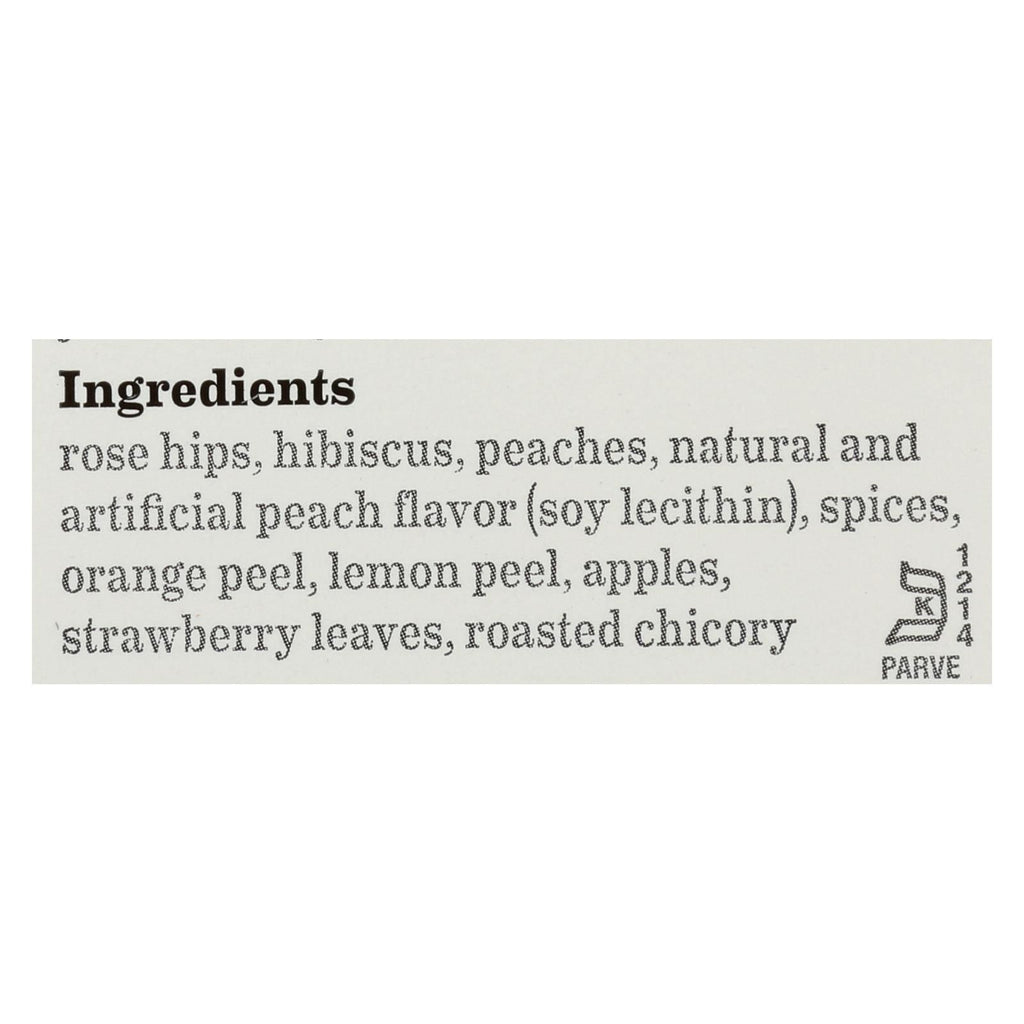 Bigelow Perfect Peach Herbal Tea for Anytime Sipping