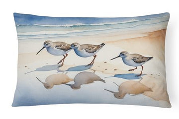 Sandpipers Decorative Throw Pillow
