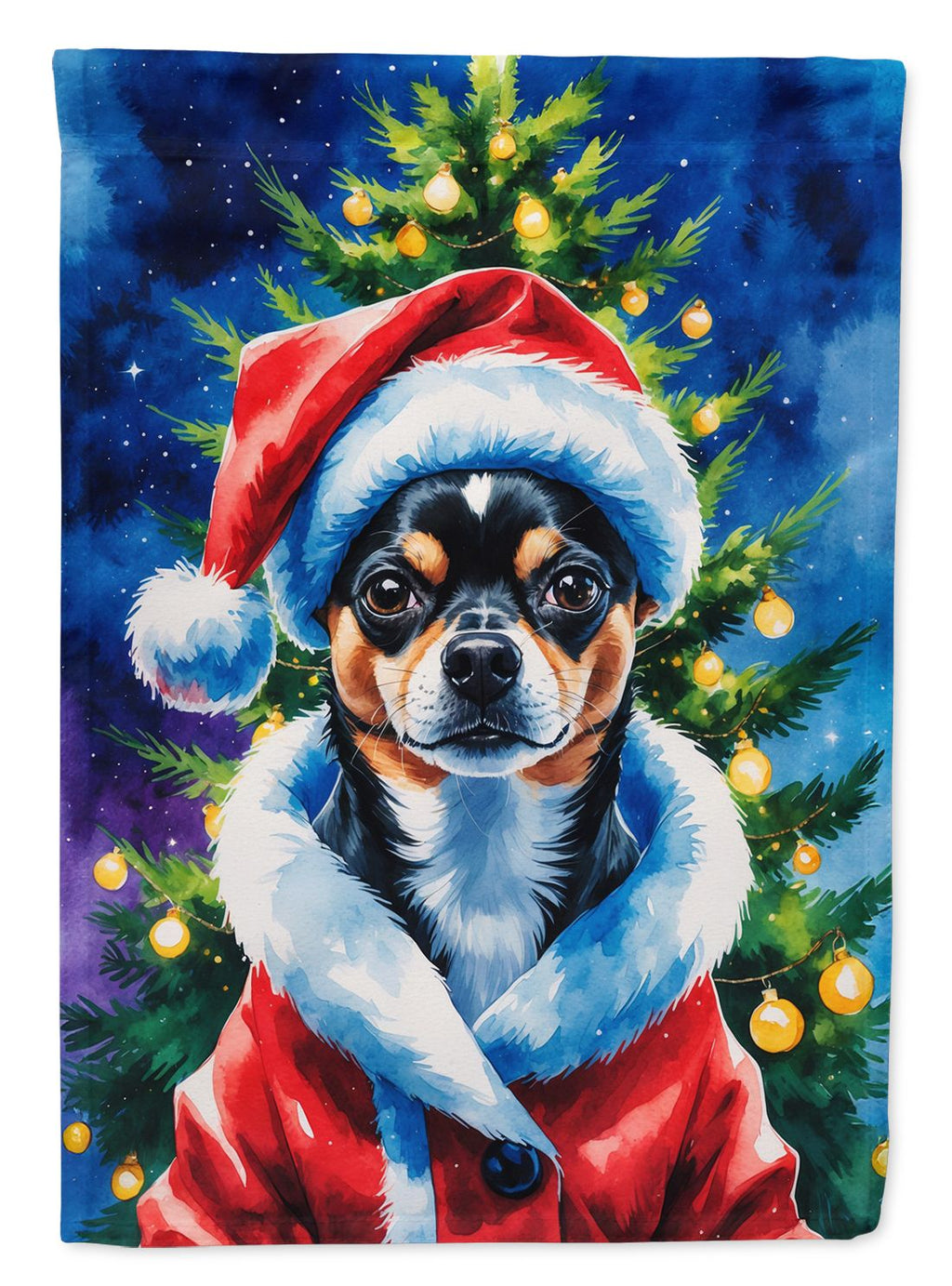 Festive Christmas House Flag - Large Double-Sided Decorative Yard Banner