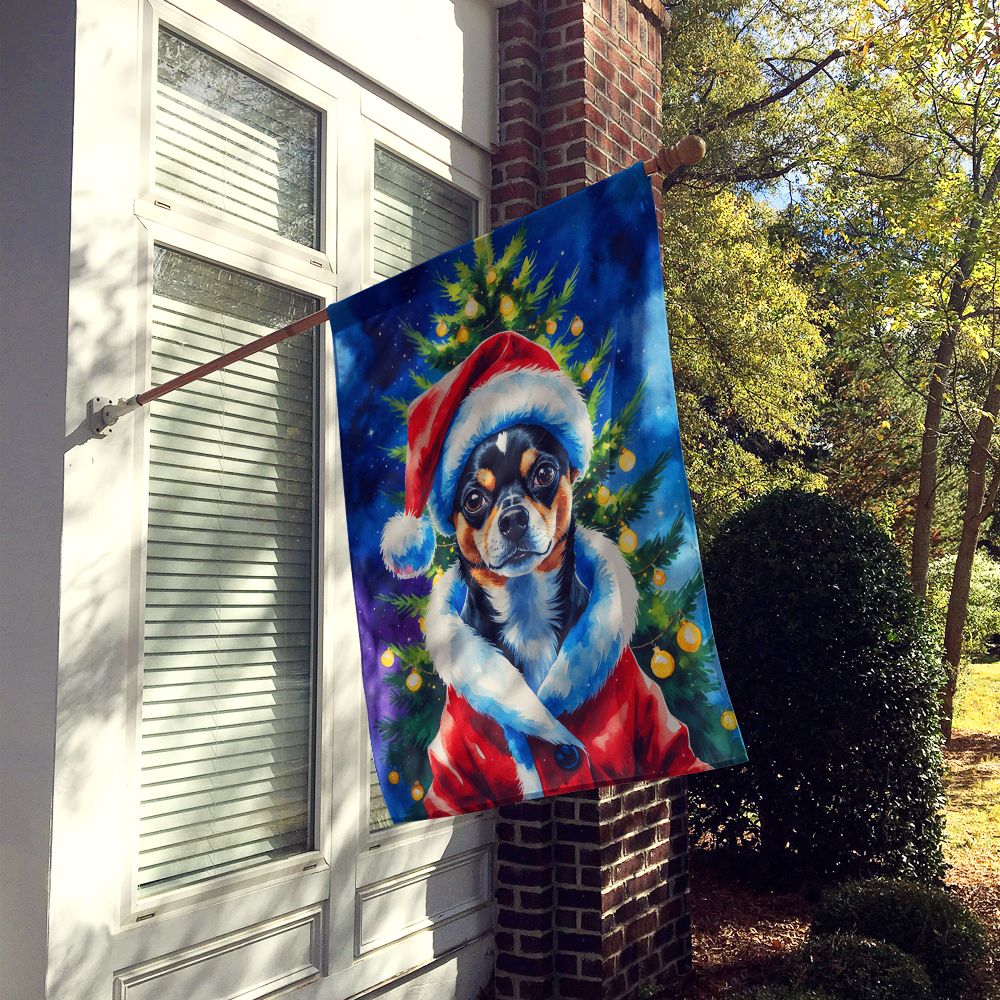 Festive Christmas House Flag - Large Double-Sided Decorative Yard Banner