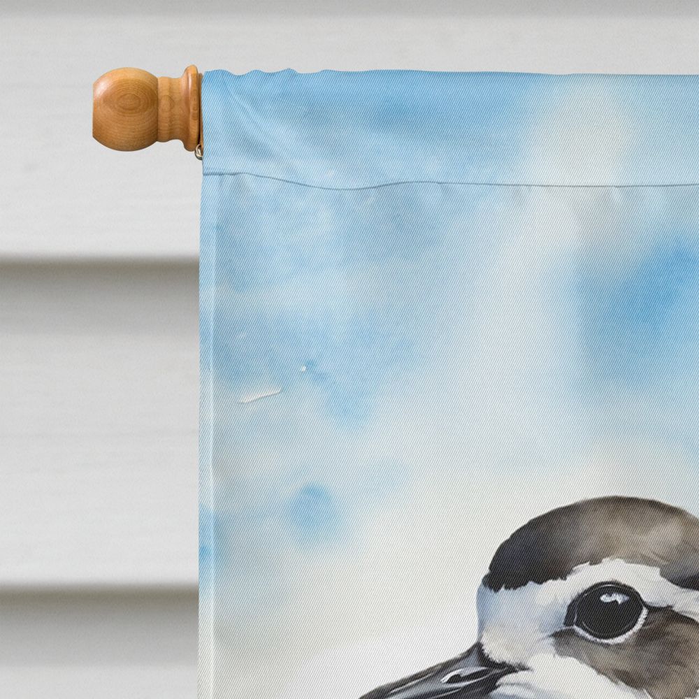 Black-Bellied Plover Double-Sided Outdoor Sleeve Pole Flag