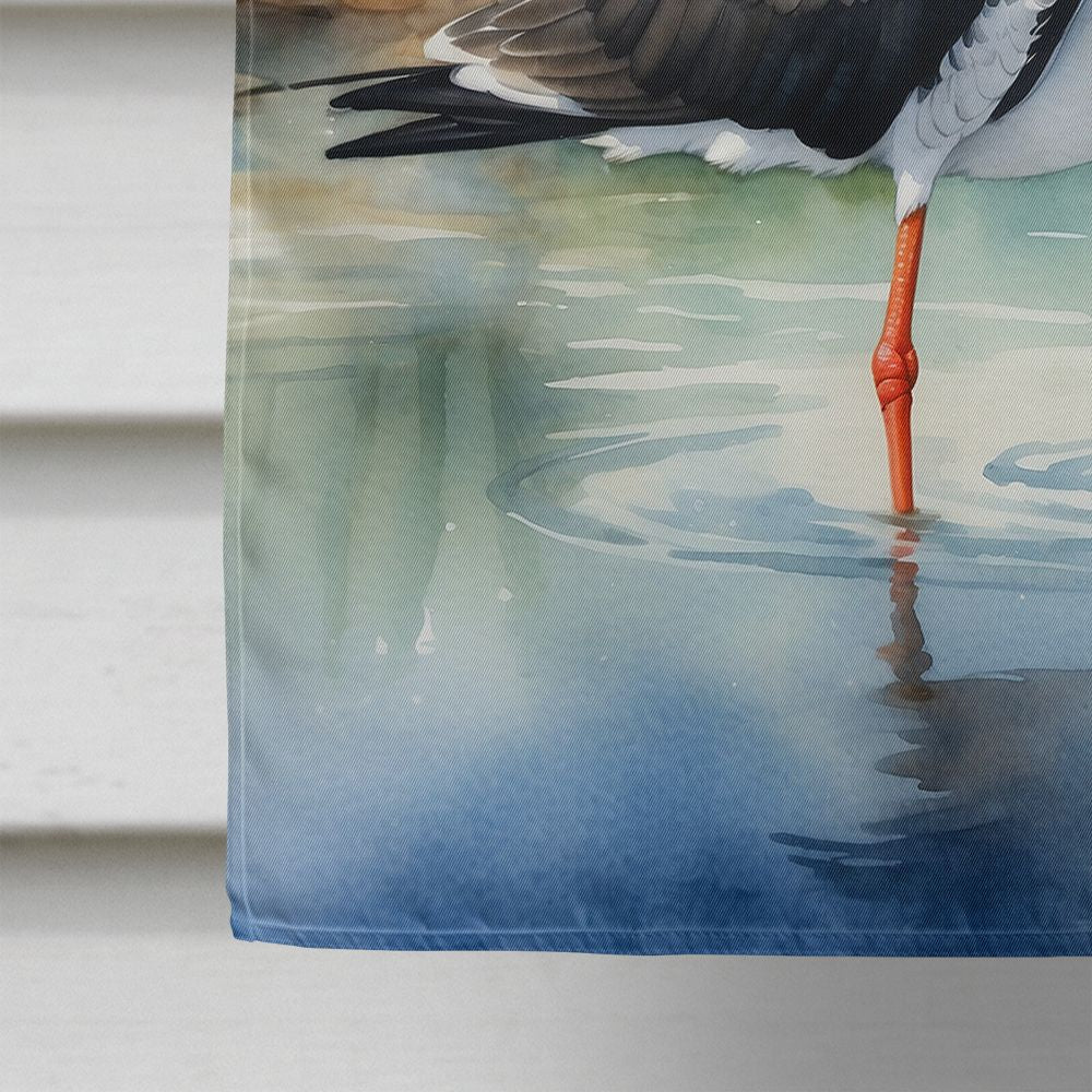 Black Skimmer Bird House Flag – Large Double-Sided Decorative Porch Banner