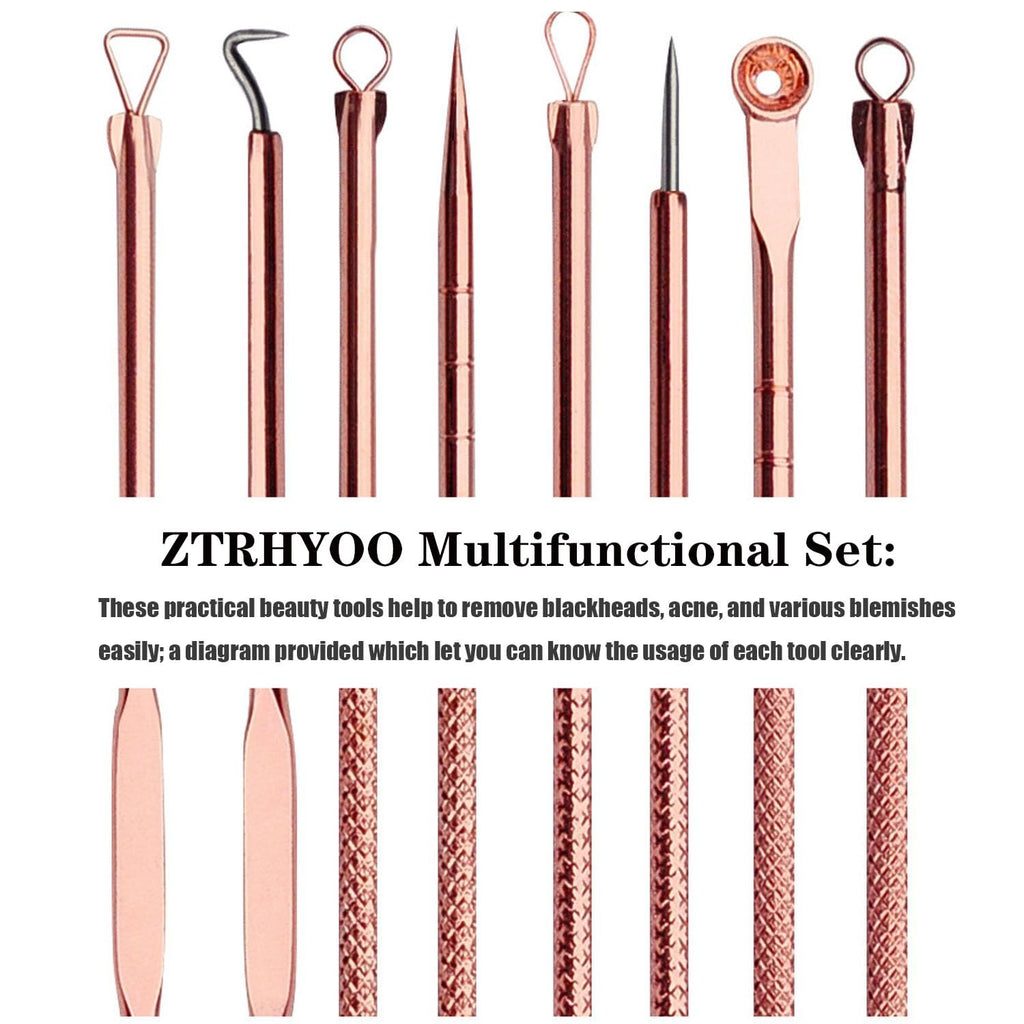 Blackhead and Comedone Extractor Kit for At-Home Skincare