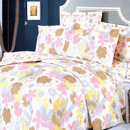 Twin Three-Piece Duvet Cover and Sheet Set