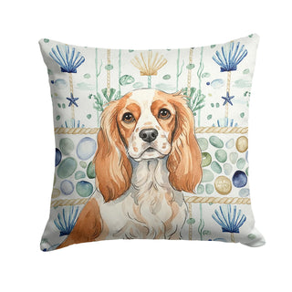 Blenheim Cavalier Coastal Sea Glass Throw Pillow