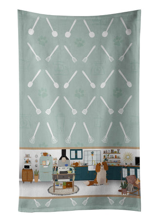 Blenheim Cavalier Spaniel Master Dog Chef Kitchen Towel