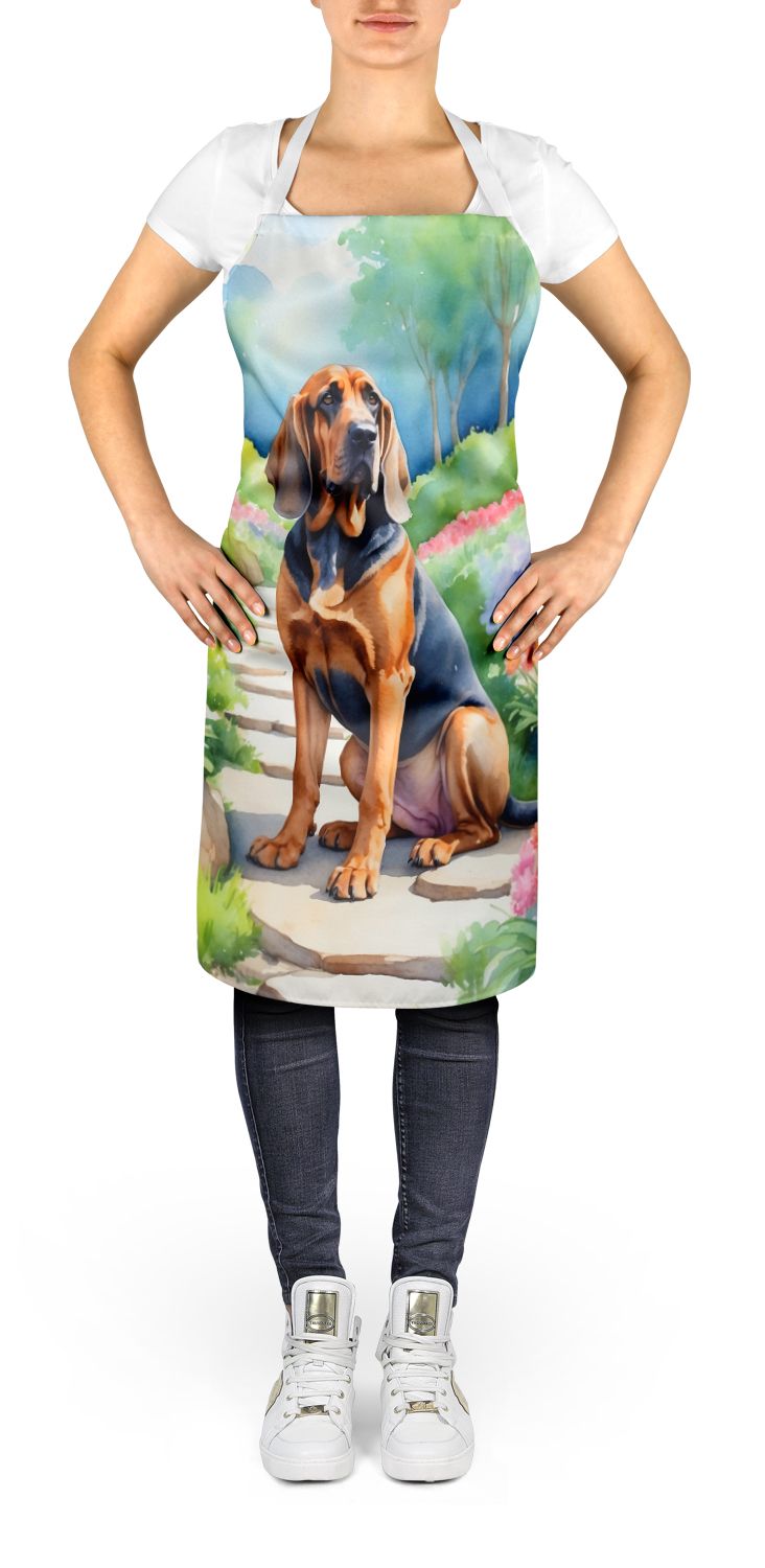 Bloodhound Spring Path Bib Apron
