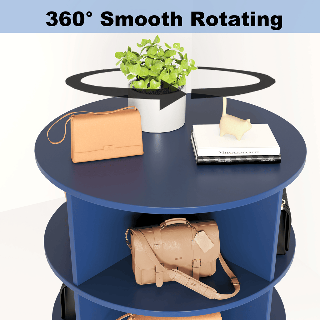 360° Rotating Shoe Cabinet – Holds 24 Pairs