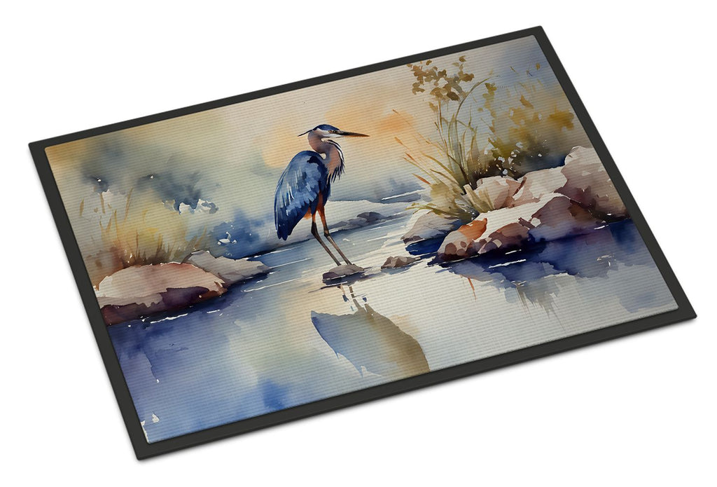 Blue Heron Artwork for a Welcoming Entry