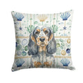 Blue Roan English Cocker Spaniel Coastal Accent Pillow